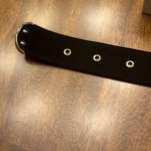 GRLFRND women’s Leather Belt in Black main image 6